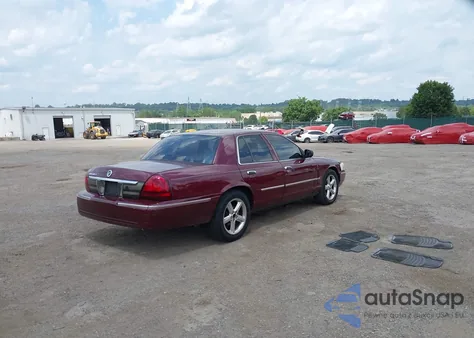 2006 Mercury Grand Marquis Gs from USA, damaged, VIN 2MEFM74W46X619425